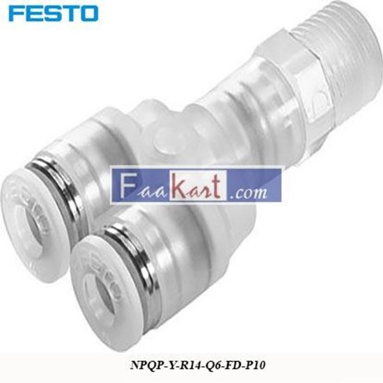 Picture of NPQP-Y-R14-Q6-FD-P10  Festo Pneumatic Double Y Threaded