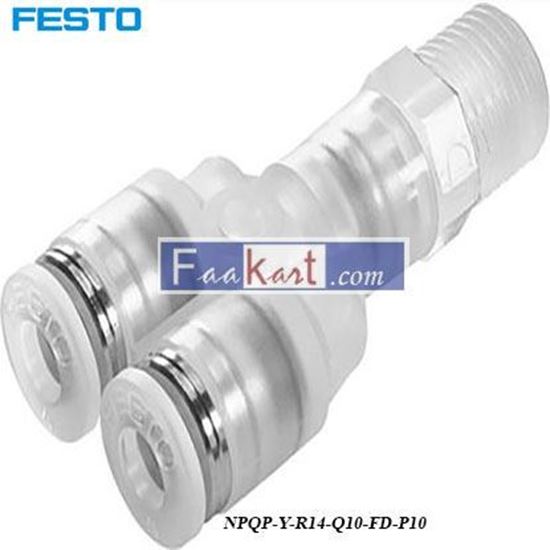 Picture of NPQP-Y-R14-Q10-FD-P10  Festo Pneumatic Double Y Threaded