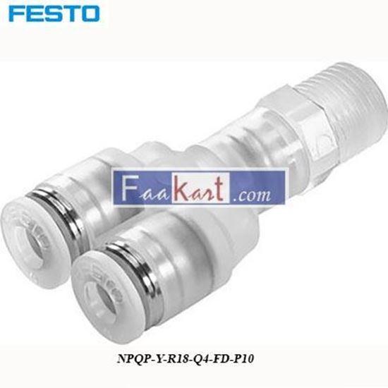 Picture of NPQP-Y-R18-Q4-FD-P10  Festo Pneumatic Double Y Threaded