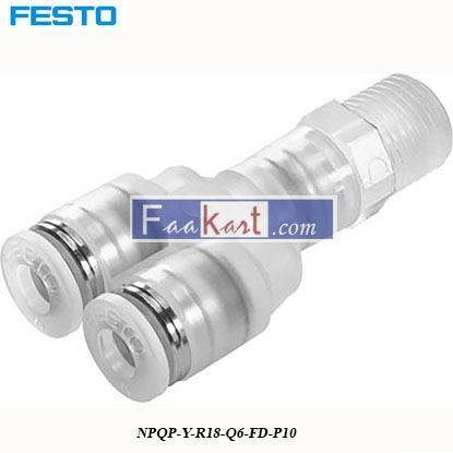 Picture of NPQP-Y-R18-Q6-FD-P10  Festo Pneumatic Double Y Threaded