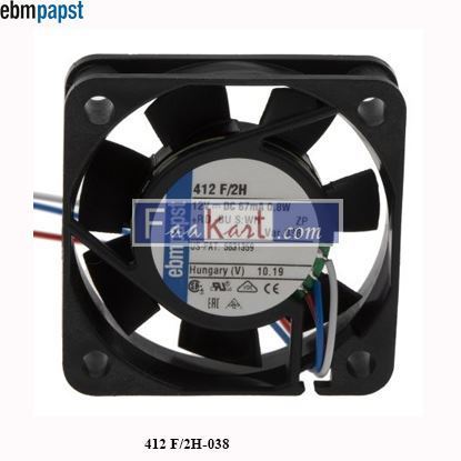 Picture of 412 F/2H-038 EBM-PAPST DC Axial fan