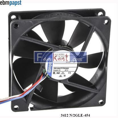 Picture of 3412 N/2GLE-454 EBM-PAPST DC Axial fan