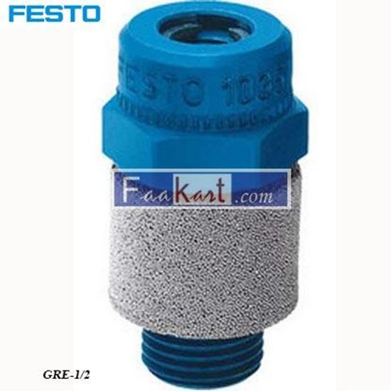 Picture of GRE-1 2  Festo Adjustable Exhaust Valve  GRE-1/2