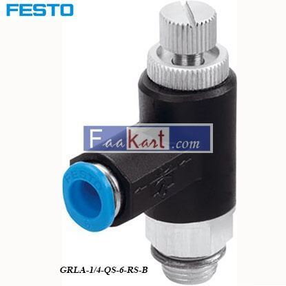 Picture of GRLA-1 4-QS-6-RS-B  Festo GRLA Series Exhaust Valve