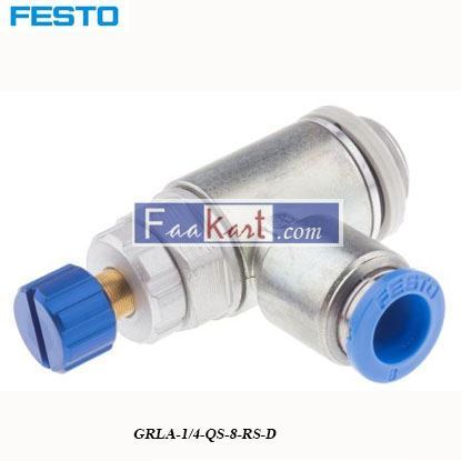 Picture of GRLA-1 4-QS-8-RS-D  Festo GRLA Series Exhaust Valve