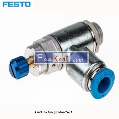 Picture of GRLA-1 8-QS-6-RS-D  Festo GRLA Series Exhaust Valve