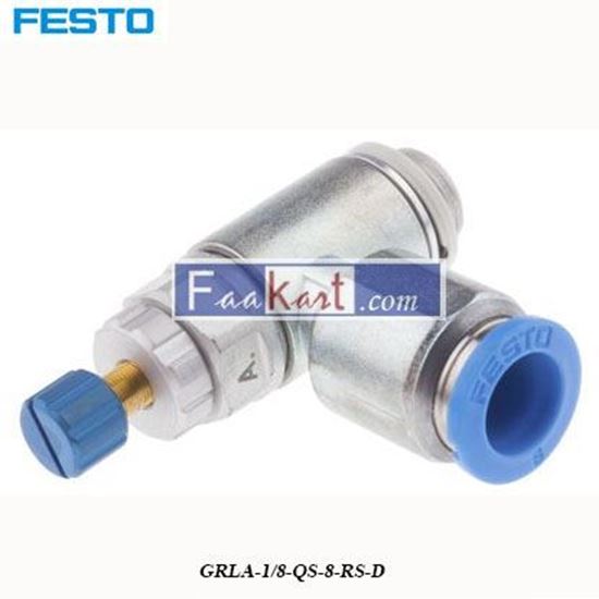 Picture of GRLA-1 8-QS-8-RS-D  Festo GRLA Series Exhaust Valve