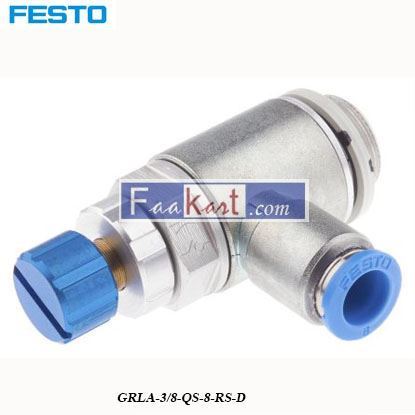 Picture of GRLA-3 8-QS-8-RS-D  Festo GRLA Series Exhaust Valve