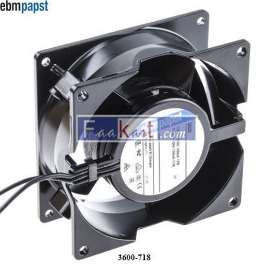 Picture of 3600-718 EBM-PAPST AC Axial fan