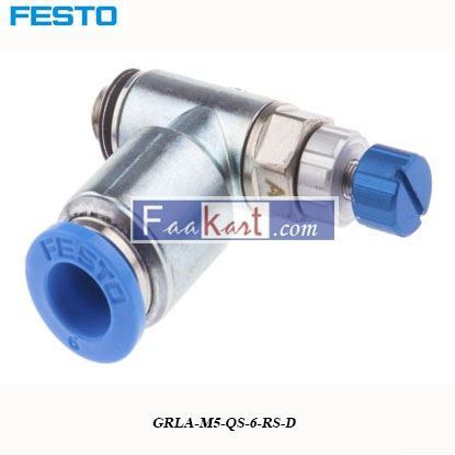 Picture of GRLA-M5-QS-6-RS-D  Festo GRLA Series Exhaust Valve