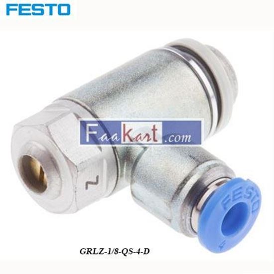 Picture of GRLZ-1 8-QS-4-D Festo GRLZ Series Flow Regulator