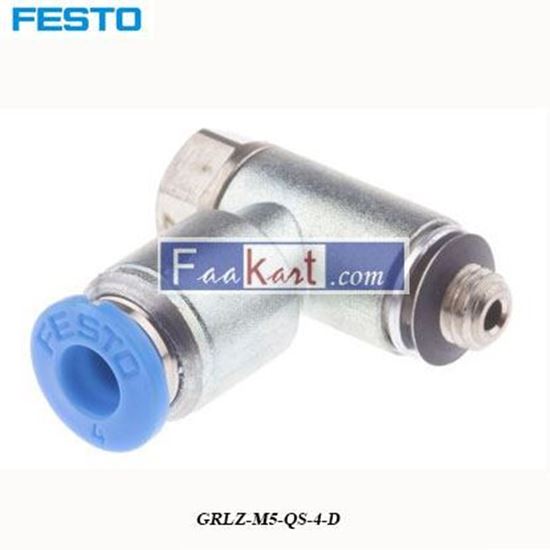 Picture of GRLZ-M5-QS-4-D  Festo GRLZ Series Flow Regulator