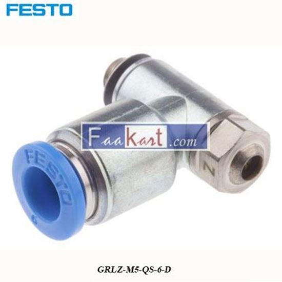 Picture of GRLZ-M5-QS-6-D  Festo GRLZ Series Flow Regulator