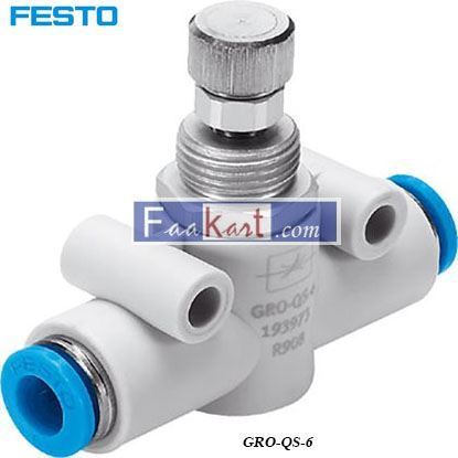 Picture of GRO-QS-6  FESTO  control valve