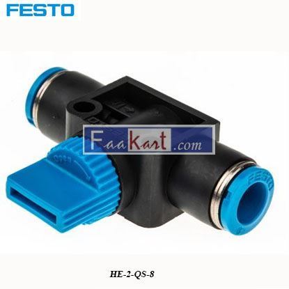 Picture of HE-2-QS-8  FESTO Control Valve