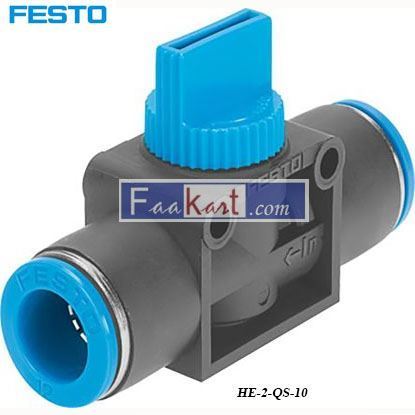 Picture of HE-2-QS-10  FESTO  Shut-off valve - 153469