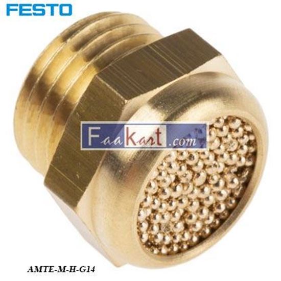 Picture of AMTE-M-H-G14  FESTO Pneumatic Silencer