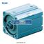 Picture of CD55B20-25       SMC Pneumatic Compact Cylinder 20mm Bore, 25mm Stroke, C55 Series, Double Acting