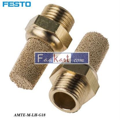 Picture of AMTE-M-LH-G18  FESTO Pneumatic Silencer