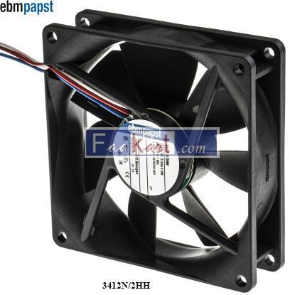 Picture of 3412N/2HH EBM-PAPST DC Axial fan