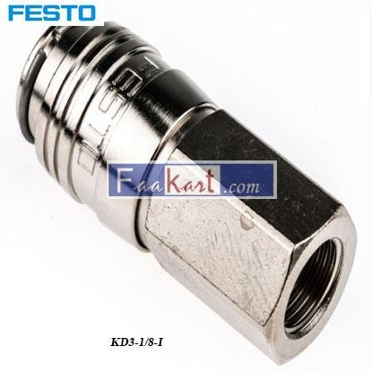 Picture of KD3-1 8-I  Festo Pneumatic Quick Connect Coupling Brass