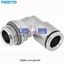 Picture of NPQH-L-G14-Q10-P10  Festo Threaded-to-Tube Elbow Connector