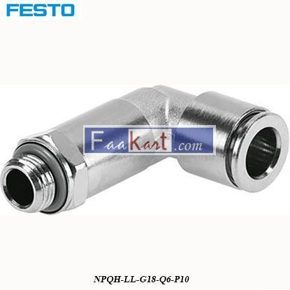 Picture of NPQH-LL-G18-Q6-P10  FESTO Elbow Connector