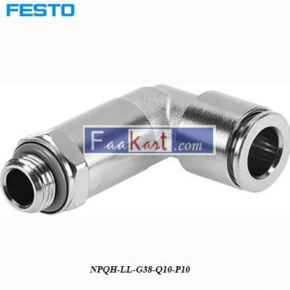 Picture of NPQH-LL-G38-Q10-P10  FESTO Elbow Connector