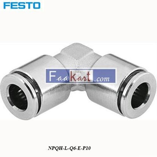 Picture of NPQH-L-Q6-E-P10  Festo Pneumatic Elbow Tube
