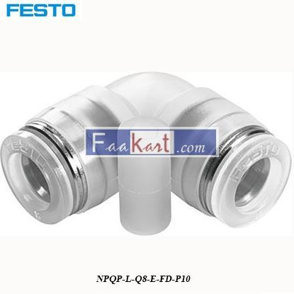 Picture of NPQP-L-Q8-E-FD-P10  Festo Pneumatic Elbow Tube