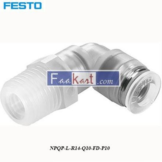 Picture of NPQP-L-R14-Q10-FD-P10  Festo Pneumatic Tee Tube Adapter