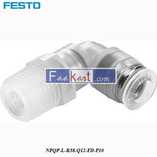 Picture of NPQP-L-R38-Q12-FD-P10  Festo Pneumatic TeeTube Adapter