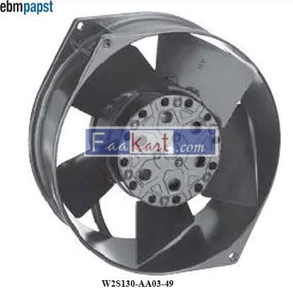 Picture of W2S130-AA03-49 EBM-PAPST AC Axial fan