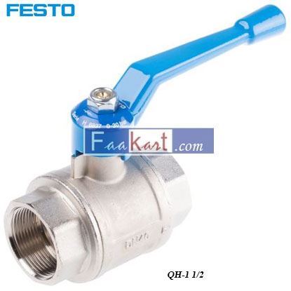 Picture of QH-1 12  Festo Brass High Pressure Ball Valve