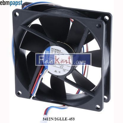Picture of 3412N/2GLLE-453 EBM-PAPST DC Axial fan