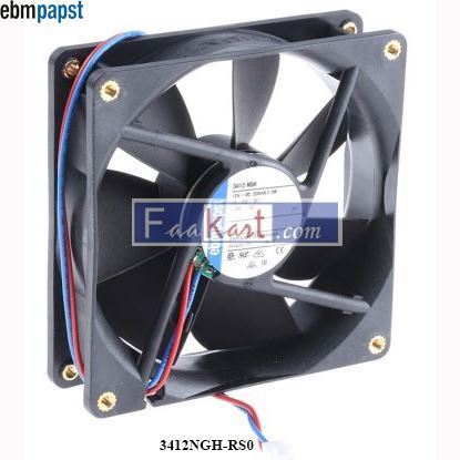 Picture of 3412NGH-RS0 EBM-PAPST DC Axial fan