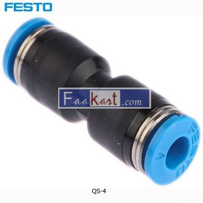 Picture of QS-4  Festo Tube-to-Tube Pneumatic Fitting Push