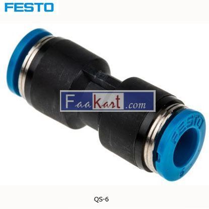 Picture of QS-6  Festo Tube-to-Tube Pneumatic Fitting Push