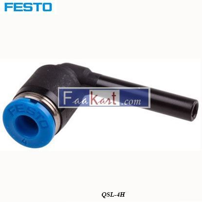 Picture of QSL-4H  Festo Tube-to-Tube Pneumatic Elbow Fitting