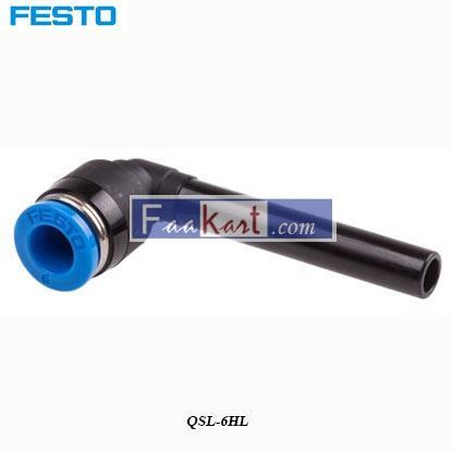 Picture of QSL-6HL  Festo Tube-to-Tube Pneumatic Elbow Fitting