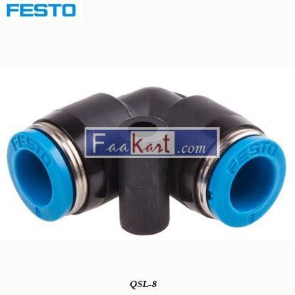 Picture of QSL-8 Festo Tube-to-Tube Pneumatic Elbow Fitting