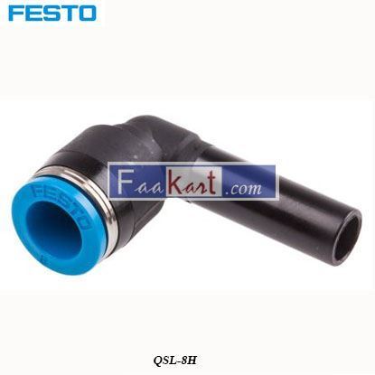 Picture of QSL-8H  Festo Tube-to-Tube Pneumatic Elbow Fitting