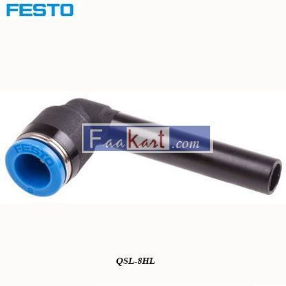 Picture of QSL-8HL  Festo Tube-to-Tube Pneumatic Elbow Fitting
