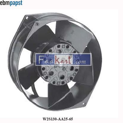 Picture of W2S130-AA25-65 EBM-PAPST AC Axial fan