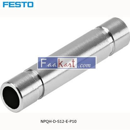 Picture of NPQH-D-S12-E-P10  FESTO Tube-to-Tube Adapter,