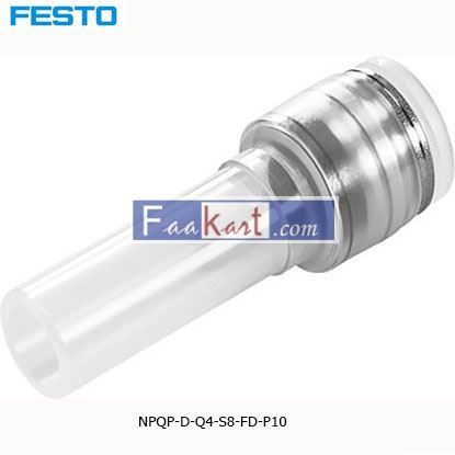 Picture of NPQP-D-Q4-S8-FD-P10  FESTO Tube-to-Tube Adapter