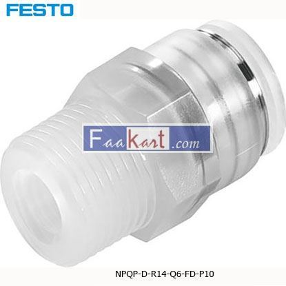 Picture of NPQP-D-R14-Q6-FD-P10  FESTO Tube Pneumatic Fitting
