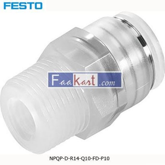 Picture of NPQP-D-R14-Q10-FD-P10  FESTO Tube Pneumatic Fitting