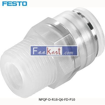 Picture of NPQP-D-R18-Q6-FD-P10  FESTO Tube Pneumatic Fitting