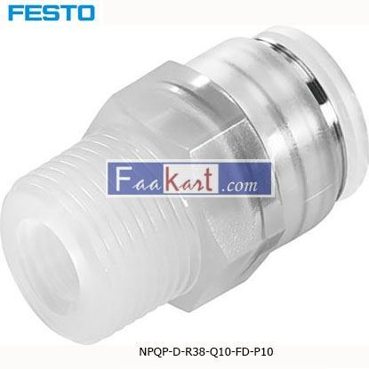 Picture of NPQP-D-R38-Q10-FD-P10  FESTO Tube Pneumatic Fitting